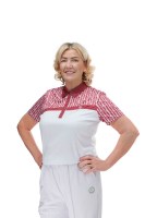 DP Ladies Eden Polo Shirt Maroon